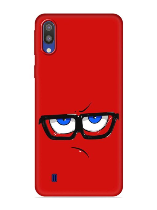 Rad Angry Face Embossed Soft Silicone Case for Samsung Galaxy M10