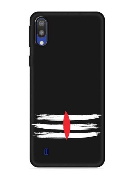 Mahadev Tilak Vector Embossed Soft Silicone Case for Samsung Galaxy M10