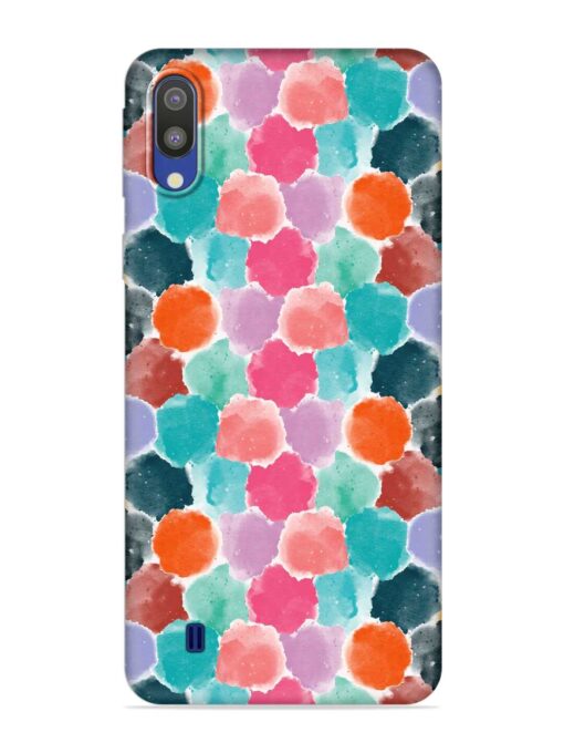 Colorful Seamless Pattern Embossed Soft Silicone Case for Samsung Galaxy M10