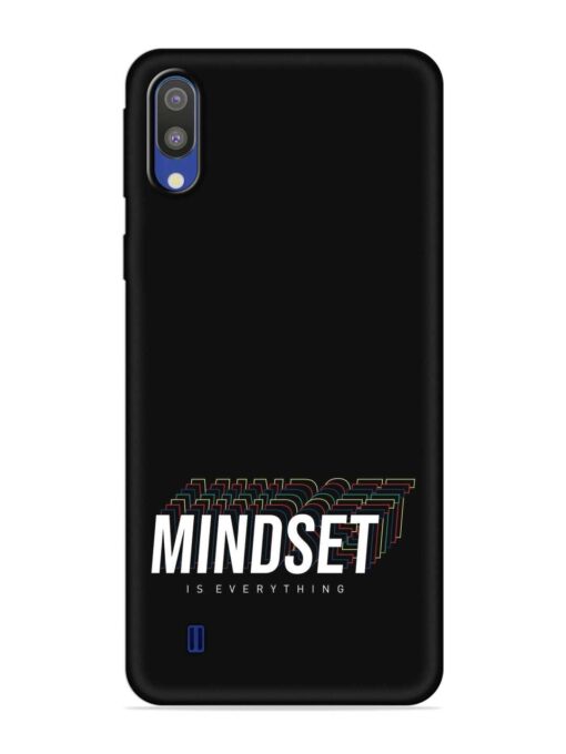 Mindset Everything Slogan Embossed Soft Silicone Case for Samsung Galaxy M10 Zapvi