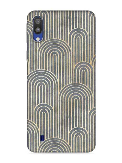 Art Deco Style Embossed Soft Silicone Case for Samsung Galaxy M10