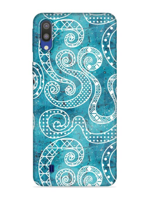 Vintage Curved Seamless Embossed Soft Silicone Case for Samsung Galaxy M10