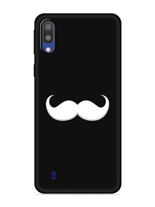 Mustache Vector Embossed Soft Silicone Case for Samsung Galaxy M10 Zapvi