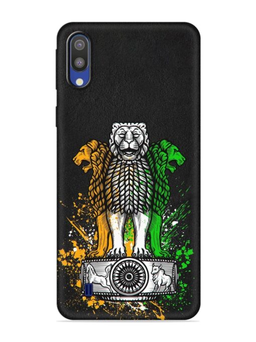 Pillars Of Ashoka Embossed Soft Silicone Case for Samsung Galaxy M10