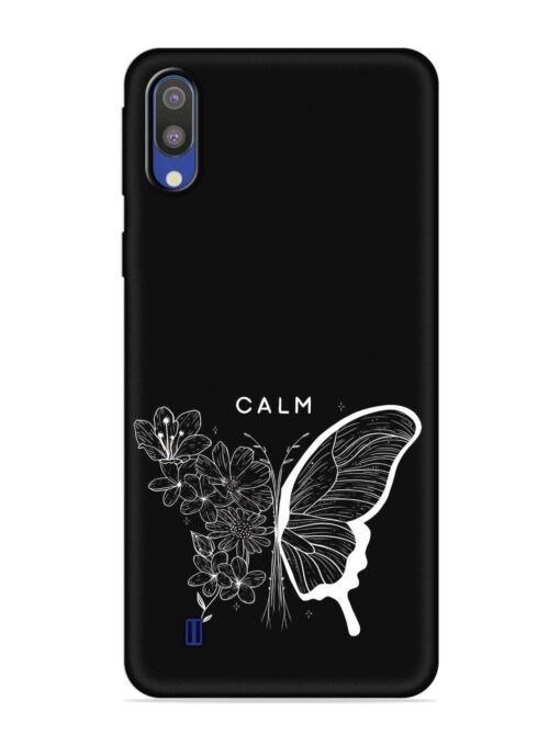 Calm Embossed Soft Silicone Case for Samsung Galaxy M10 Zapvi