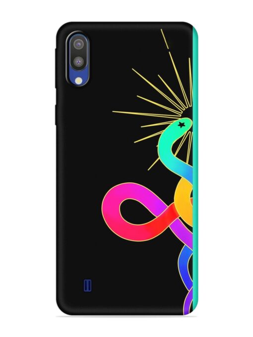 Art Geometric Abstraction Embossed Soft Silicone Case for Samsung Galaxy M10