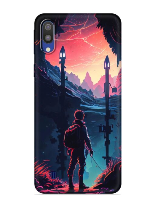 Cgs Artwork Embossed Soft Silicone Case for Samsung Galaxy M10