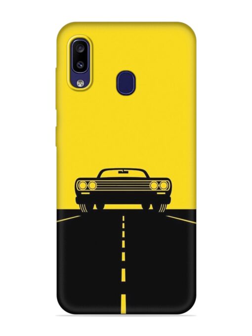 Classic Car Embossed Soft Silicone Case for Samsung Galaxy M10S