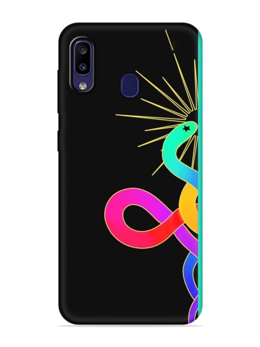 Art Geometric Abstraction Embossed Soft Silicone Case for Samsung Galaxy M10S Zapvi