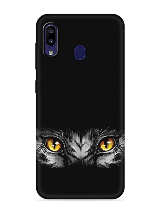 Scary Eye Embossed Soft Silicone Case for Samsung Galaxy M10S Zapvi