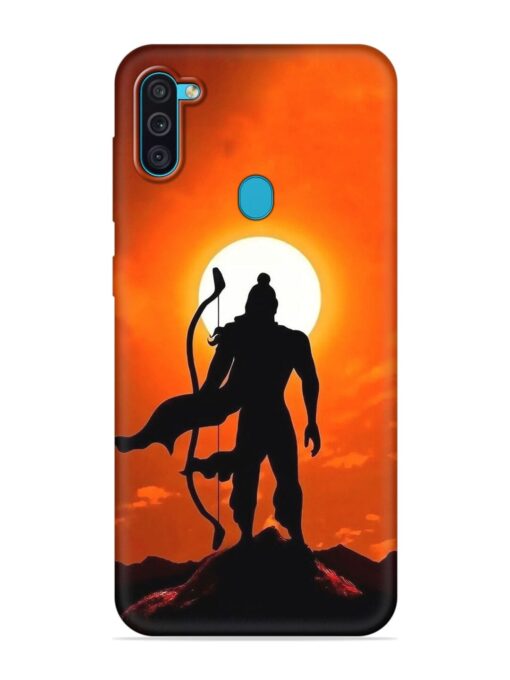 Shree Ram Embossed Soft Silicone Case for Samsung Galaxy M11 Zapvi