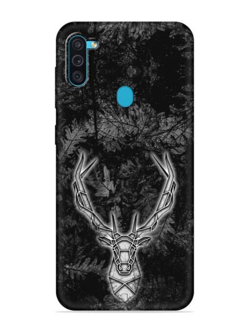 Ancient Deer Embossed Soft Silicone Case for Samsung Galaxy M11 Zapvi