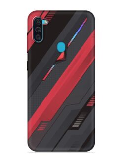 Material Desk Art Embossed Soft Silicone Case for Samsung Galaxy M11