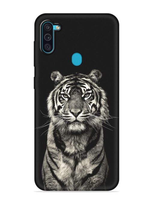 Tiger Art Embossed Soft Silicone Case for Samsung Galaxy M11