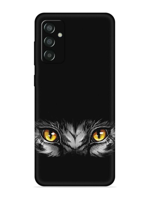 Scary Eye Embossed Soft Silicone Case for Samsung Galaxy M13 (4G)