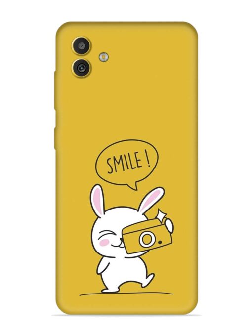 Hey Smile Please Embossed Soft Silicone Case for Samsung Galaxy M13 (5G)