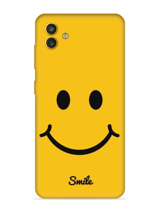 Yellow Smiley Embossed Soft Silicone Case for Samsung Galaxy M13 (5G) Zapvi