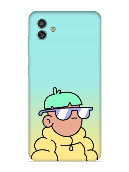 Doodles Cool Character Embossed Soft Silicone Case for Samsung Galaxy M13 (5G)