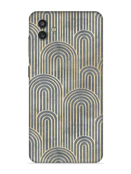 Art Deco Style Embossed Soft Silicone Case for Samsung Galaxy M13 (5G)