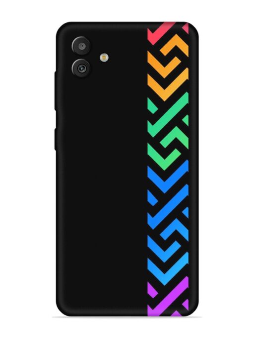 Colorshape Stripes Embossed Soft Silicone Case for Samsung Galaxy M13 (5G)