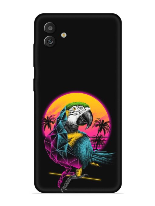 Rad Parrot Embossed Soft Silicone Case for Samsung Galaxy M13 (5G)