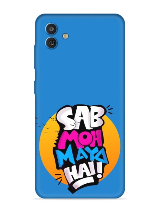 Sab Moh Moya Embossed Soft Silicone Case for Samsung Galaxy M13 (5G)