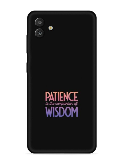 Patience Is The Embossed Soft Silicone Case for Samsung Galaxy M13 (5G)