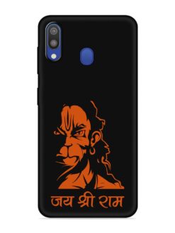 Angry Hanuman Embossed Soft Silicone Case for Samsung Galaxy M20
