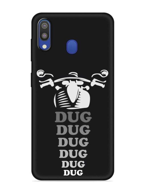 Dug Dug Dug Embossed Soft Silicone Case for Samsung Galaxy M20