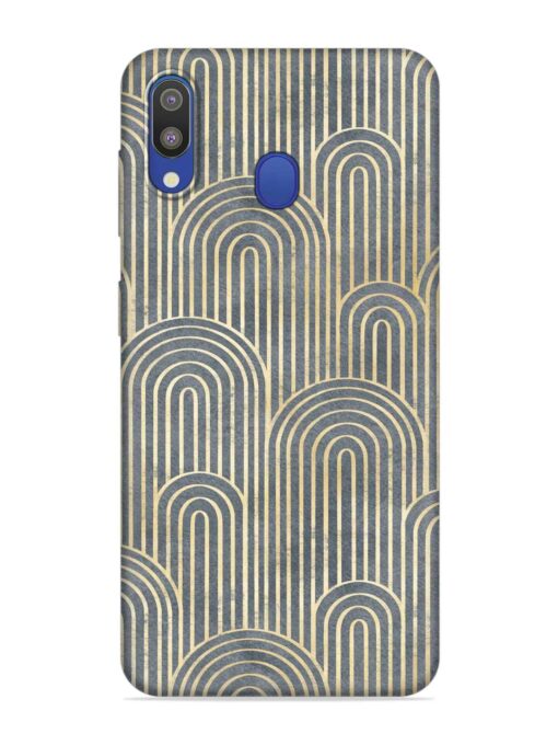 Art Deco Style Embossed Soft Silicone Case for Samsung Galaxy M20 Zapvi