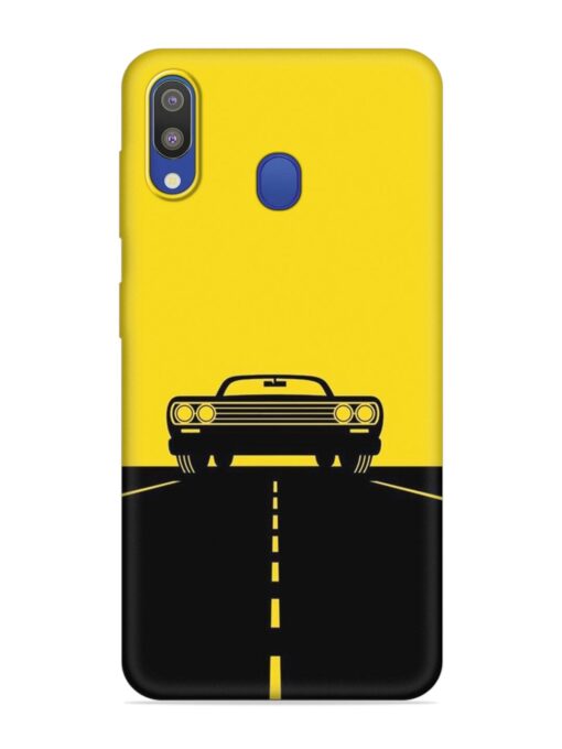 Classic Car Embossed Soft Silicone Case for Samsung Galaxy M20 Zapvi