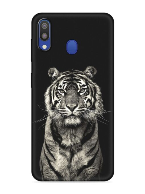 Tiger Art Embossed Soft Silicone Case for Samsung Galaxy M20