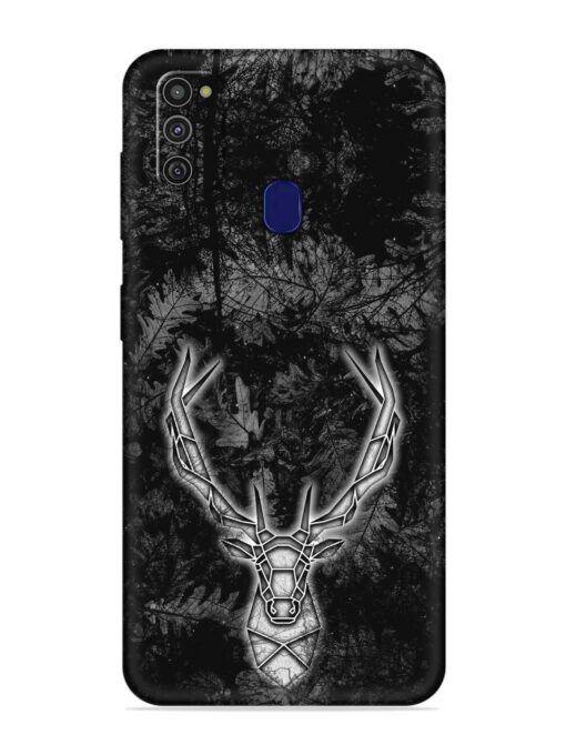 Ancient Deer Embossed Soft Silicone Case for Samsung Galaxy M21 (2021) Zapvi