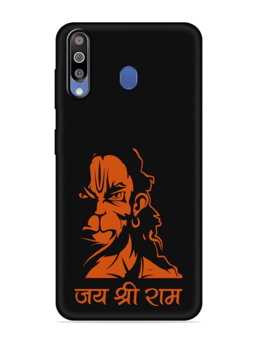 Angry Hanuman Embossed Soft Silicone Case for Samsung Galaxy M30 Zapvi