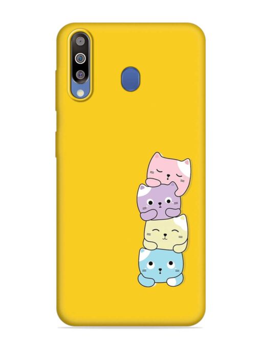 Cartoon Anime Embossed Soft Silicone Case for Samsung Galaxy M30 Zapvi