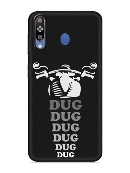 Dug Dug Dug Embossed Soft Silicone Case for Samsung Galaxy M30