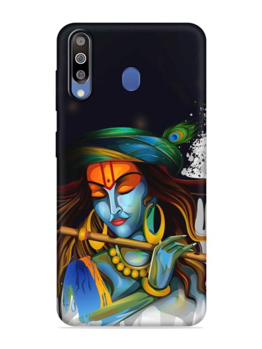 Krishna Art Embossed Soft Silicone Case for Samsung Galaxy M30 Zapvi