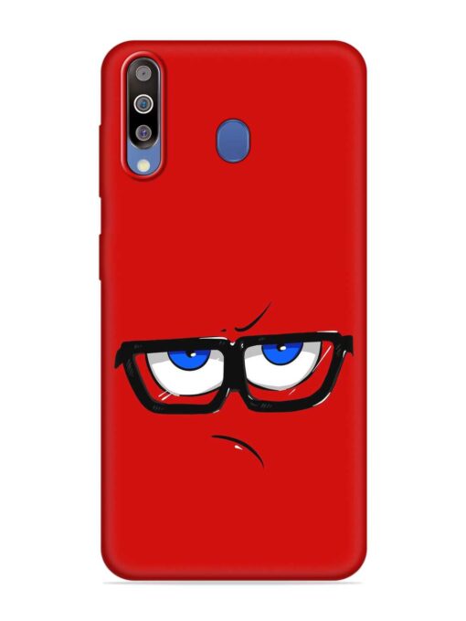 Rad Angry Face Embossed Soft Silicone Case for Samsung Galaxy M30