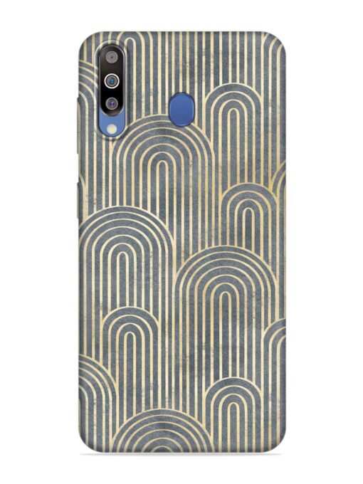 Art Deco Style Embossed Soft Silicone Case for Samsung Galaxy M30 Zapvi