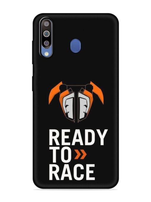 Ready To Race Embossed Soft Silicone Case for Samsung Galaxy M30