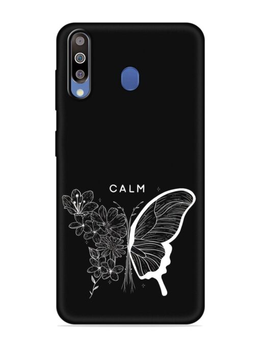 Calm Embossed Soft Silicone Case for Samsung Galaxy M30