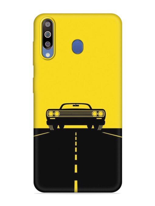 Classic Car Embossed Soft Silicone Case for Samsung Galaxy M30