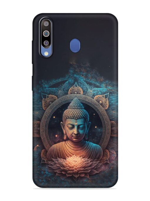 Gautam Buddha Embossed Soft Silicone Case for Samsung Galaxy M30