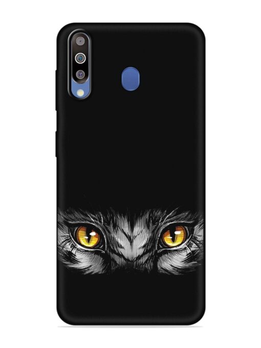 Scary Eye Embossed Soft Silicone Case for Samsung Galaxy M30 Zapvi