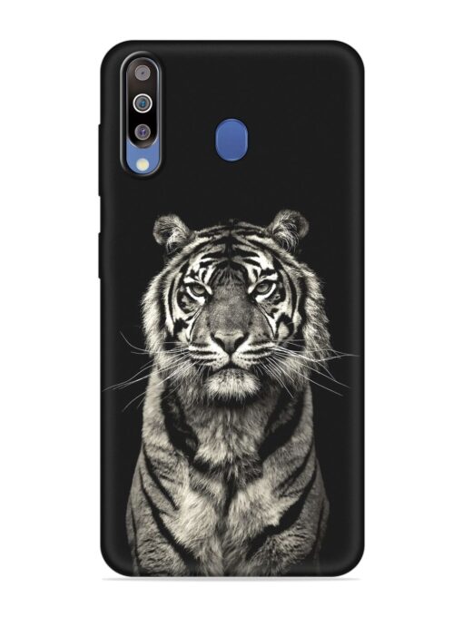 Tiger Art Embossed Soft Silicone Case for Samsung Galaxy M30