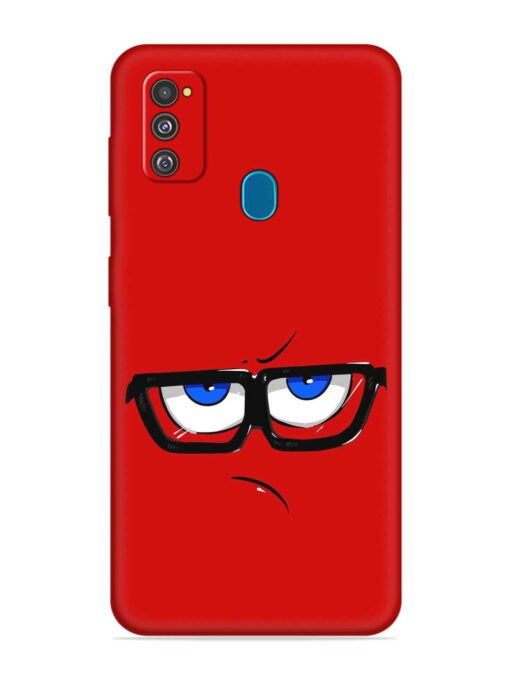 Rad Angry Face Embossed Soft Silicone Case for Samsung Galaxy M30S