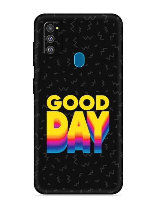 Good Day Embossed Soft Silicone Case for Samsung Galaxy M30S Zapvi