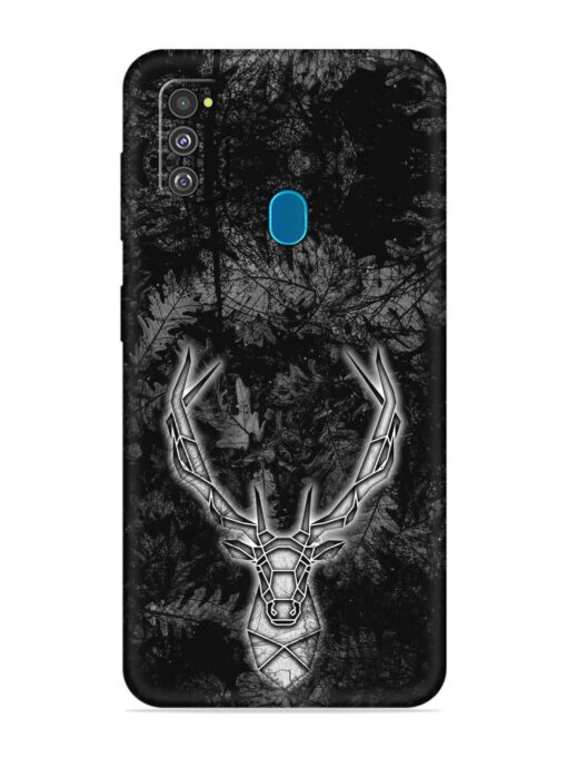 Ancient Deer Embossed Soft Silicone Case for Samsung Galaxy M30S Zapvi