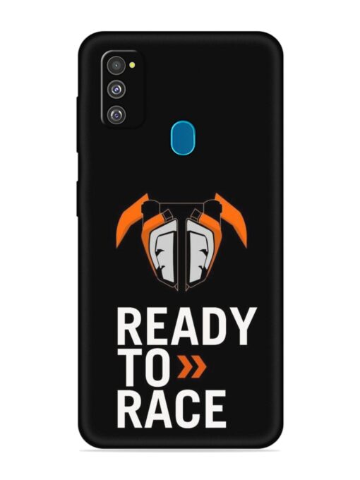 Ready To Race Embossed Soft Silicone Case for Samsung Galaxy M30S Zapvi