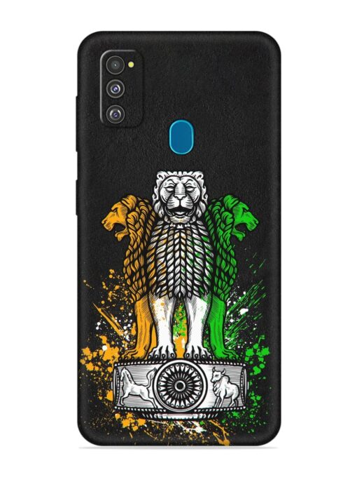 Pillars Of Ashoka Embossed Soft Silicone Case for Samsung Galaxy M30S Zapvi